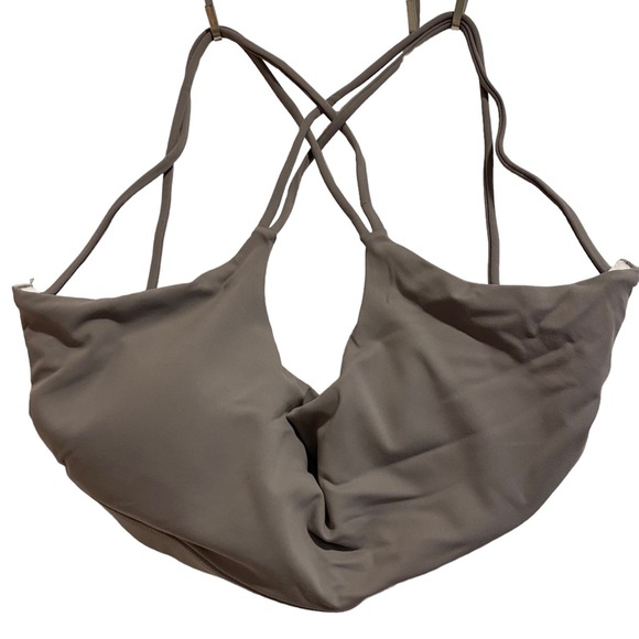 🌟5 for $10🌟Gray Crossback Padded Large Sports Bra NWOT - Picture 3 of 12